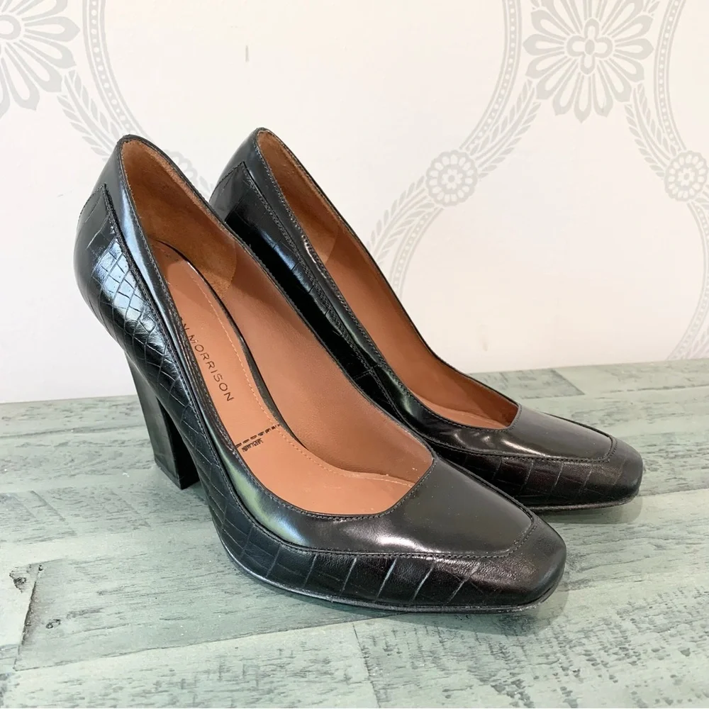 Sigerson Morrison Shoes Heels Black 6.5